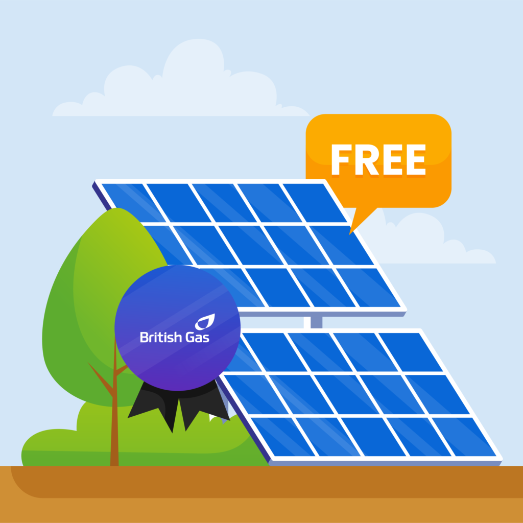 free British gas solar panels